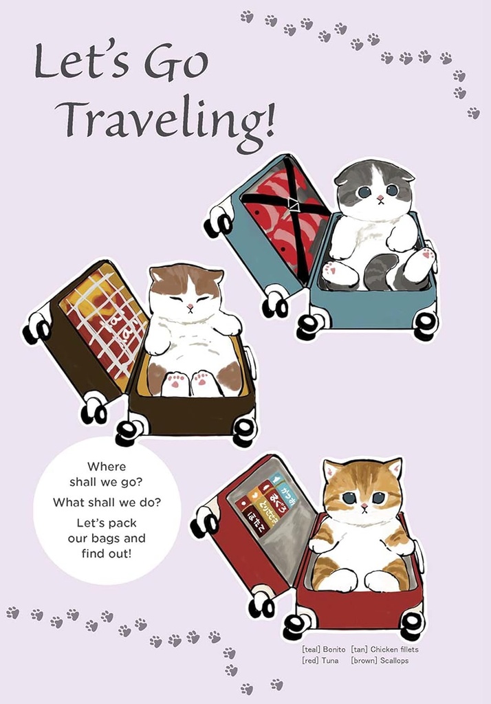 Falling in Love with a Traveling Cat: Mofusand's 1st Illustration Book! 