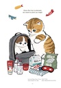 Falling in Love with a Traveling Cat: Mofusand's 1st Illustration Book! 