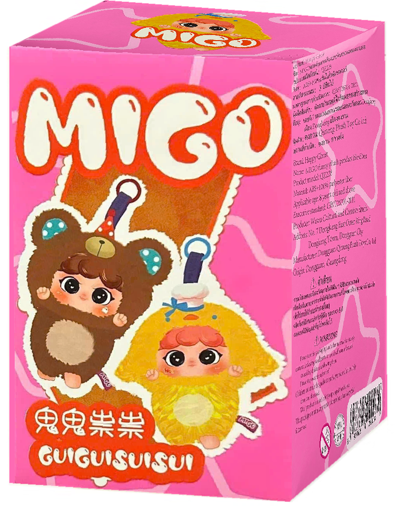 MIGO Happy Ghost Series Plush Dolls, Blind Box