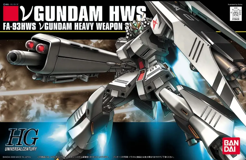 1/144 HGUC#093 - FA-93HWS Nu Gundam HWS