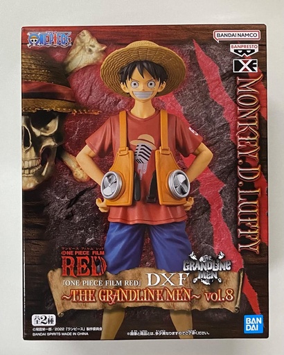 DXF THE GRANDLINE MEN FILM RED Vol 08 -MONKEY.D.LUFFY-